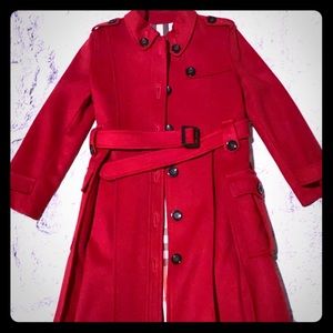Burberry Wool Trench Coat